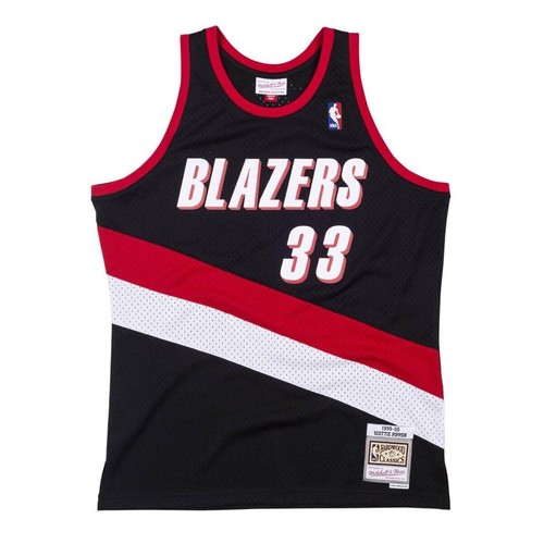 

Мужская футболка Mitchell - Ness NBA SWINGMAN - TRAIL BLAZERS 99 SCOTTIE PIPPEN, Черный