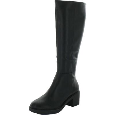 

Женские высокие сапоги до колена INC Chrissie Dressy без шнуровки BHFO 8399, Black smooth, Chrissie