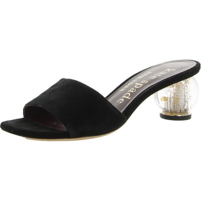 

Женские черные полированные туфли без каблуков Kate Spade New York 6, средние (B,M) BHFO 3886, Черный