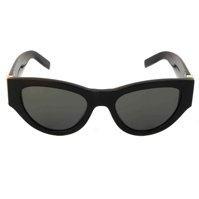 Saint Laurent Grey Cat Eye Ladies Sunglasses SL M94 001 53 SL M94 001 53