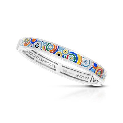 Belle Etoile Emanation Bangle Classic Fine Solid Sterling Silver
