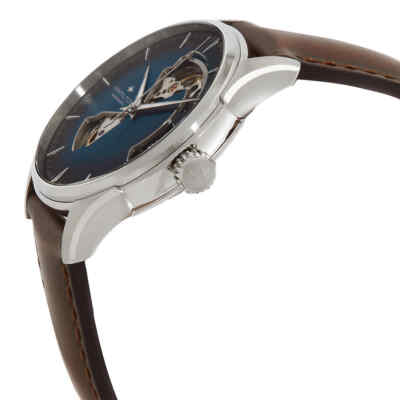 Pre-owned Hamilton Jazzmaster Automatic Blue Dial Men's Watch H32675540