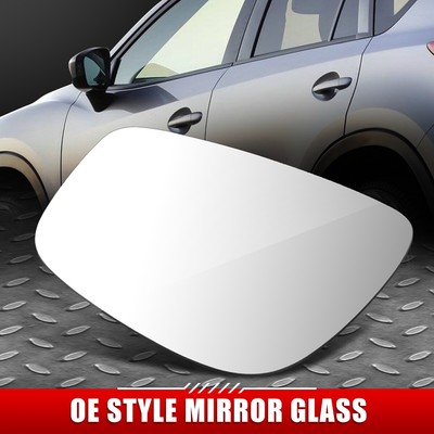 ДЛЯ 13-15 MAZDA CX-5 OE STYLE С ЭЛЕКТРОПРИВОДОМ И ОБОГРЕВОМ ЛЕВОГО БОКОВОГО ЗЕРКАЛА ВОДИТЕЛЯ СТЕКЛЯННАЯ ЛИНЗА