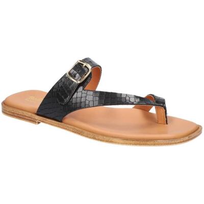 

Женские черные сандалии Bella Vita Doe-Italy, ширина 12 (C, D, W) BHFO 2523, Black croco