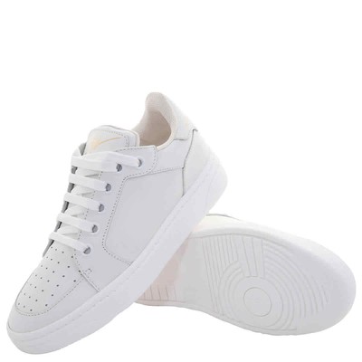Pre-owned Giuseppe Zanotti Ladies White Low Top Gz94 Sneakers