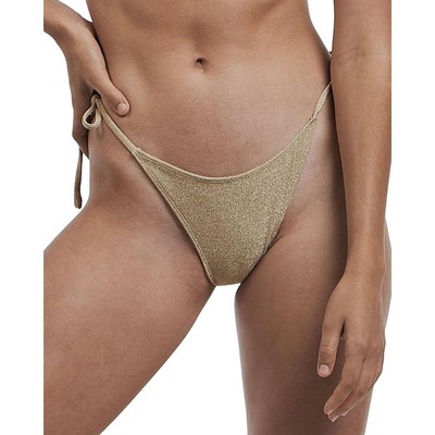 Женский раздельный купальник Charlie Holiday Womens Eden Gold Swim Bottom XL BHFO 1569