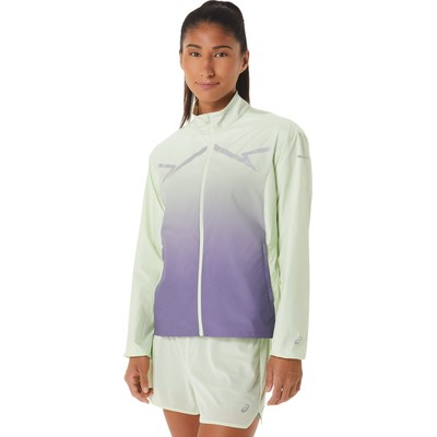 

Женская куртка ASICS LITE-SHOW JACKET APPAREL 2011C745, Whisper green/dusty purple, 2012C742