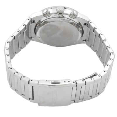 Pre-owned Seiko Sport Chronograph Quartz Silver Dial Men's Watch Ssb451p1