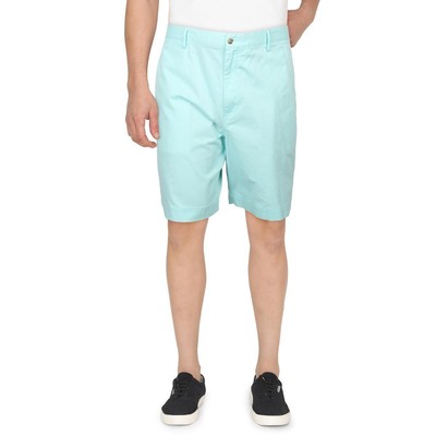 Мужские синие однотонные эластичные шорты-бермуды Polo Ralph Lauren 42 BHFO 1735