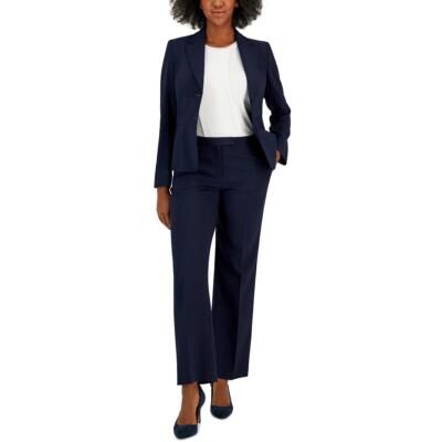 Le Suit Женская профессиональная офисная одежда из 2 предметов, костюм на двух пуговицах Petites BHFO 8613