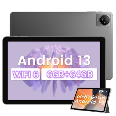 Blackview Tab 30 WiFi 6 Tablet PC 6GB+64GB 10.1'' 5100mAh Android 13 Widevine L1