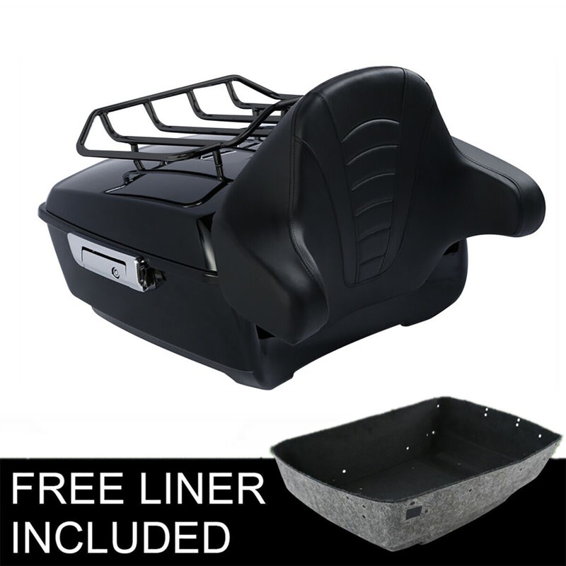 Rack Wrap-around Backrest For Harley Touring Tour Pak 2014-23