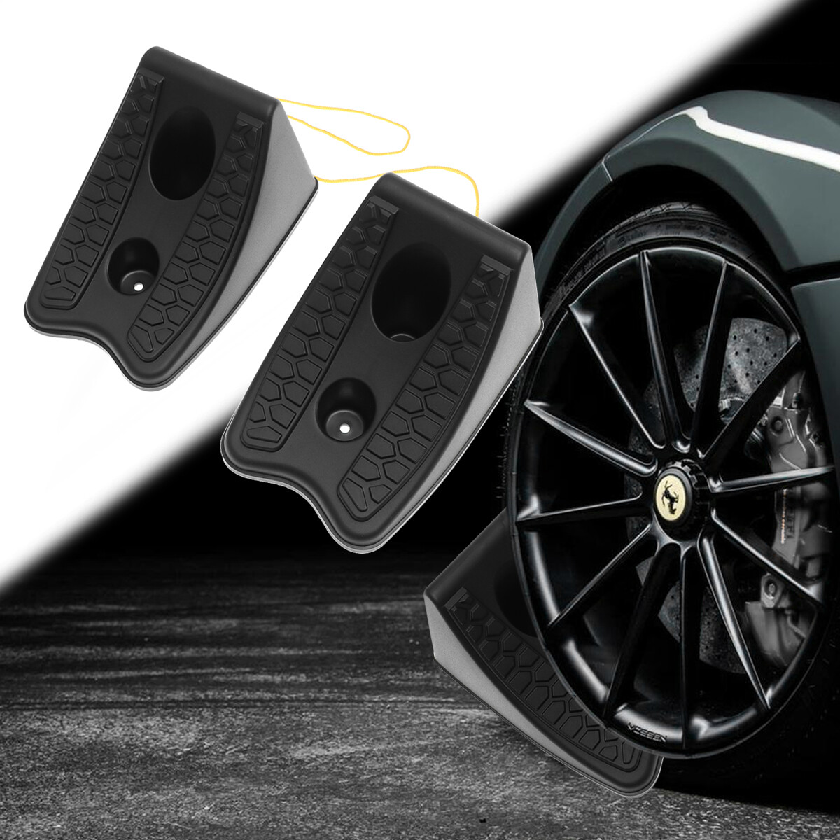 Camper Wheel Chocks >> Details About 2pcs Wheel Chocks High Strength Rubber Easy To Use Tire Camper For Car Truck Suv Camper Wheel Chocks >> Details About 2pcs Wheel Chocks High Strength Rubber Easy To Use Tire Camper For Car Truck Suv