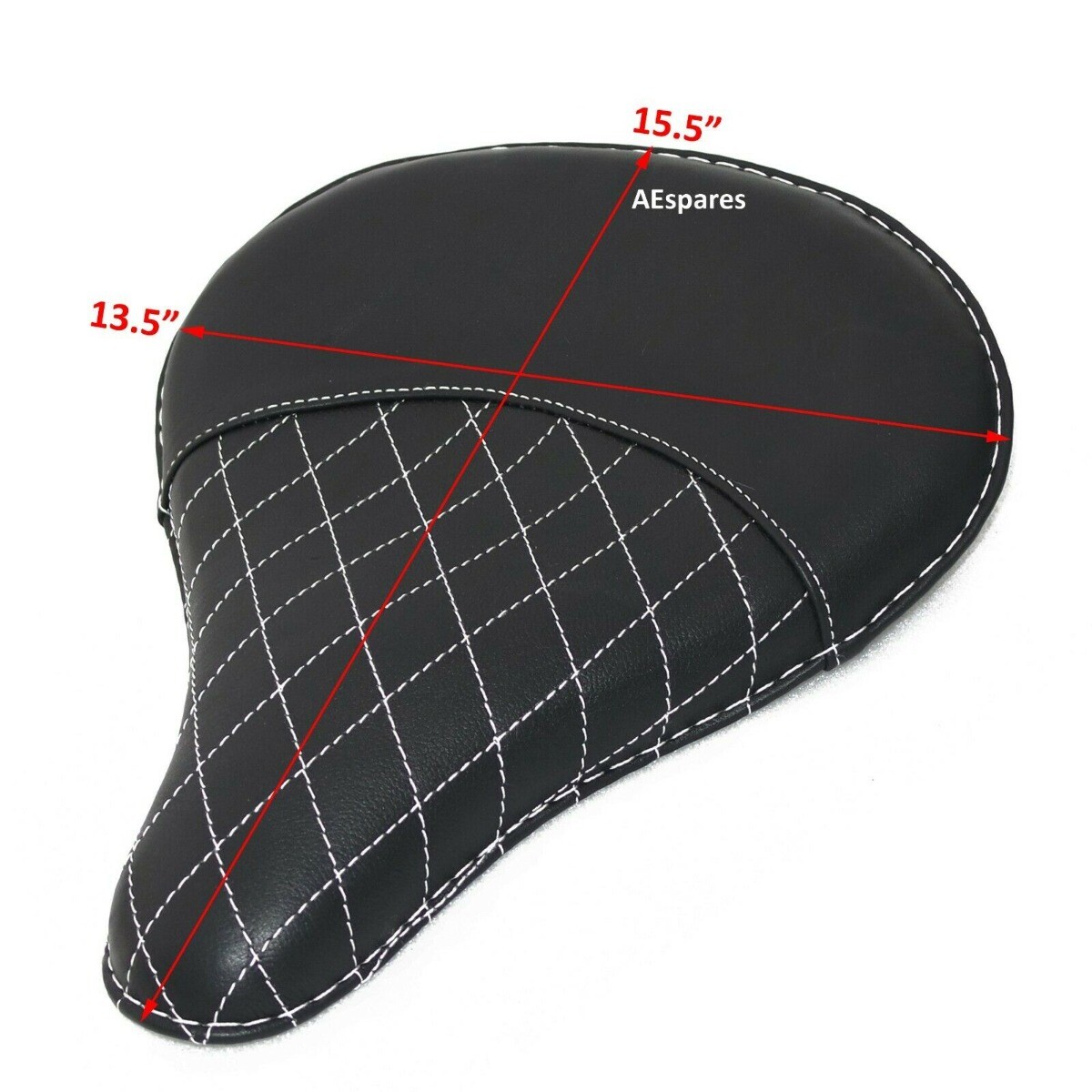 Fits Royal Enfield Classic 500cc EFI classic 350CC UCE Front Rear Seat Black 
