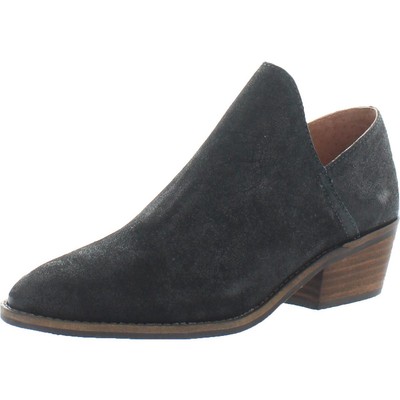 

Черные кожаные туфли Shooties Lucky Brand Fausst, ширина 8 (C,D,W) BHFO 5261, Grey night poncho