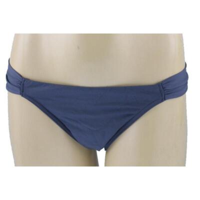 

Женские серые однотонные плавки с рюшами и раздельными плавками Victorias Secret  BHFO 20XS, Smoke
