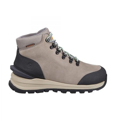 Pre-owned Carhartt Women's 5" Gilmore Soft Toe Waterproof Hiker Work Boot Gray - Fh5057-w,