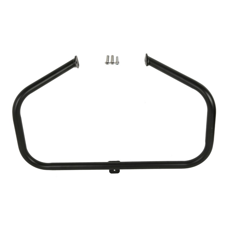 Black Engine Guard Highway Crash Bar Fit For Harley Street Electra Glide 97-08