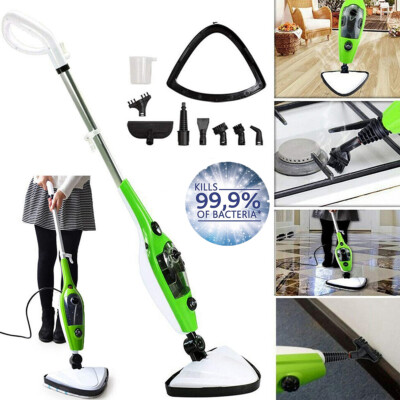 10 in 1 Hot Steam Mop Multi Cleaner Carpet Hard Floors Upholstery Window Tools