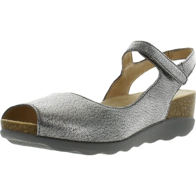 Женские туфли Dansko Marcy из серебристой кожи DOrsay, размер 39, средний (B,M), BHFO 7894
