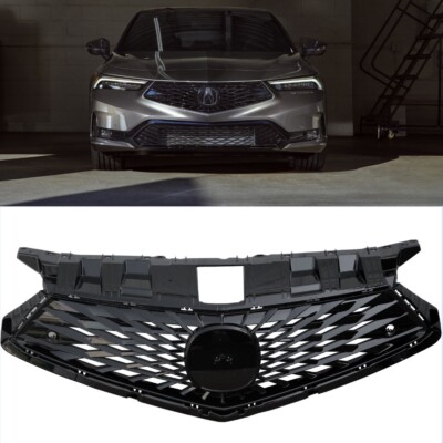 Front Bumper upper  Grille Grill Black Trim Centre Fits  2023-2024 Acura Integra