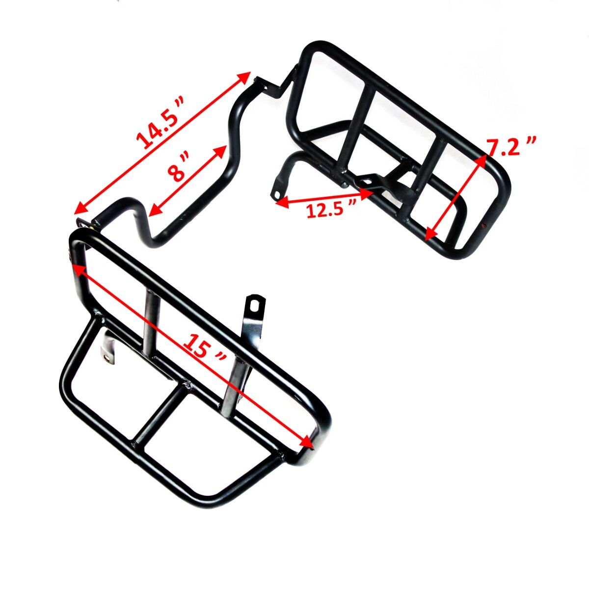 Fits Royal Enfield Interceptor 650cc Saddle Bag Carrier Pannier Mounting Set 