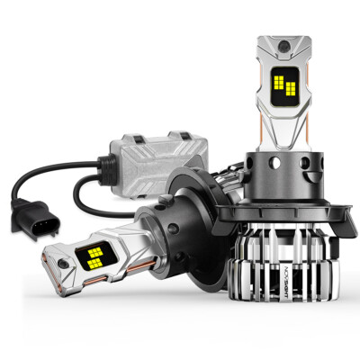 NOVSIGHT H13 9008 Super White 32000LM LED Headlight Bulbs High Low Beam Combo 2