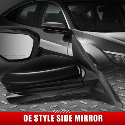 ДЛЯ 16-20 HONDA CIVIC TOURING OE STYLE POWER + ПОДОГРЕВ + BSD КАМЕРА ПРАВОГО БОКОВОГО ЗЕРКАЛА