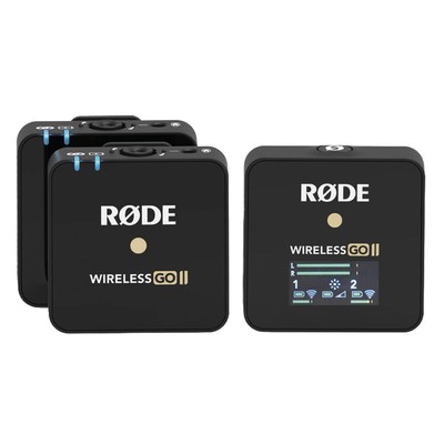 Компактная микрофонная система Rode Wireless GO II с 2x Tx 1x Rx #WIGOII