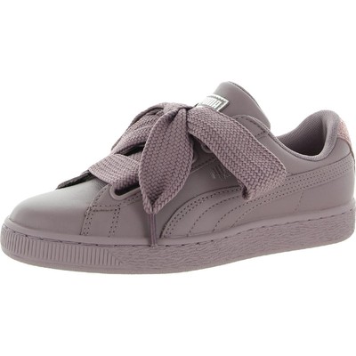 

Женские повседневные и модные кроссовки Puma Basket Heart Bio Hack фиолетового цвета 4552, Elderberry/puma silver, Basket Heart Bio Hack