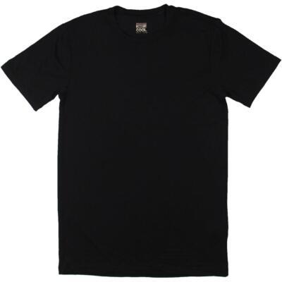 

32 Degrees Cool Mens Black Performance Crewneck Short Sleeve T-Shirt  BHFO 1740, Черный