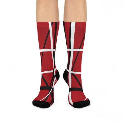 Van Striped Socks, Unisex, Running with the Devil