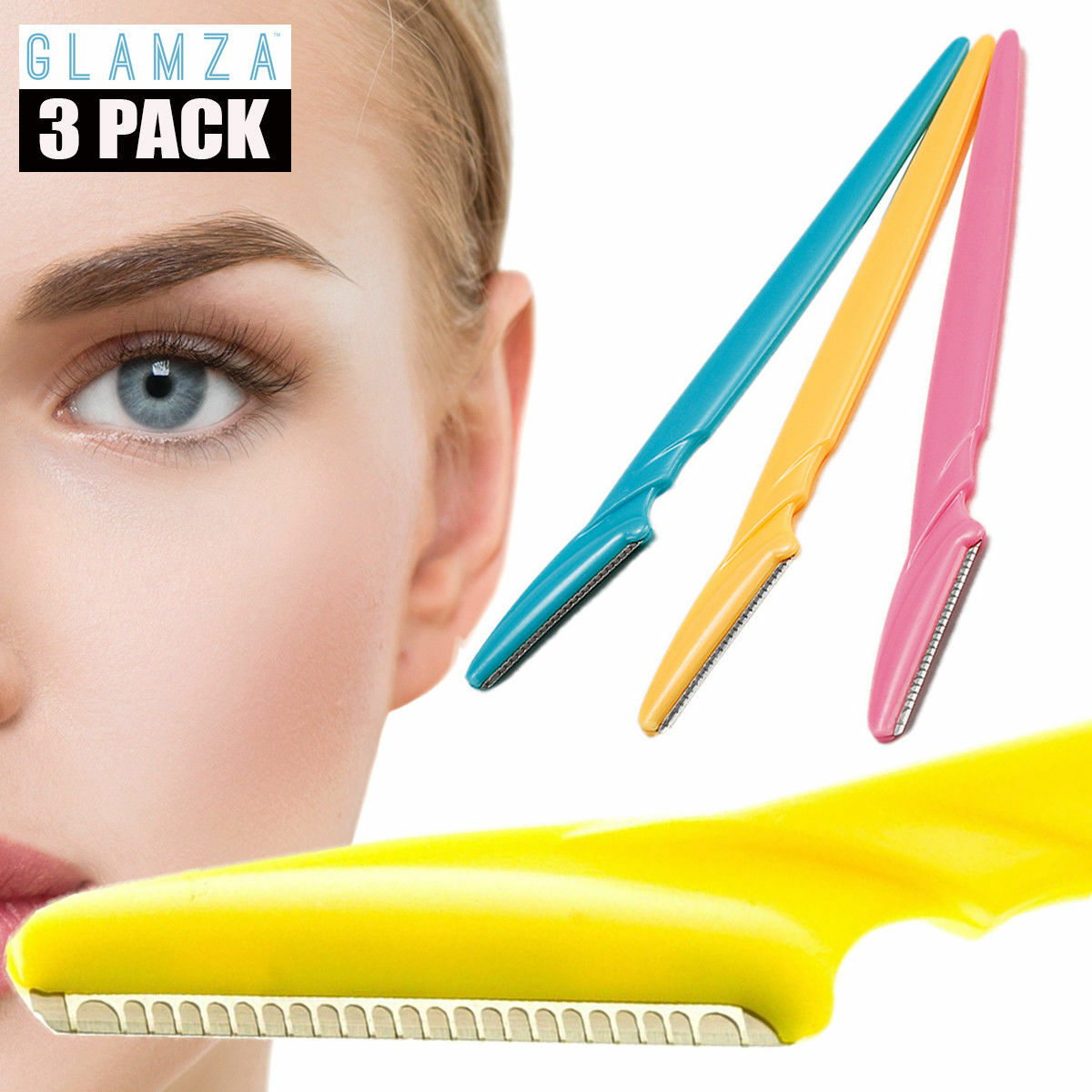 Eyebrow Razor Facial Hair Remover Safety Trimmer Shaper Multi Pack Dermaplaning eBay