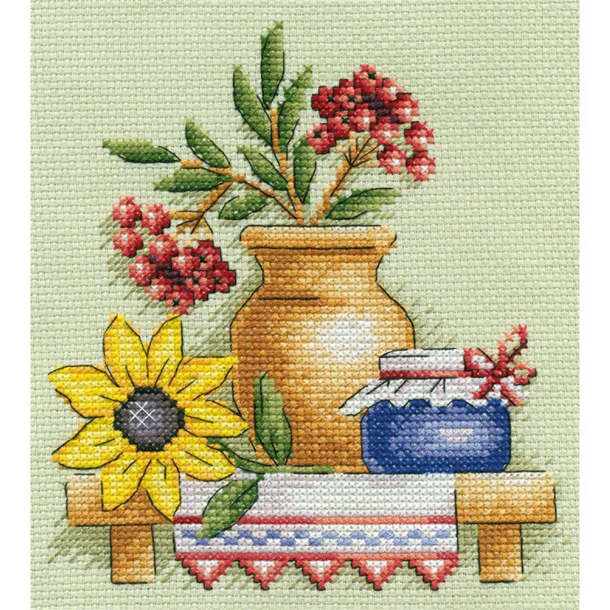 Panna counted cross stitch kit 