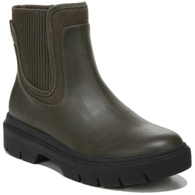 Обувь Dr. Scholls Женские модные зеленые ботинки Челси 9.5 Medium (B,M) BHFO 2527