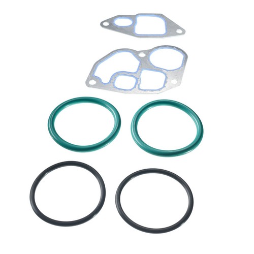 Engine Oil Cooler Kit for Ford F-250 94-03 Powerstroke Diesel V8 7.3L w/ Gaskets