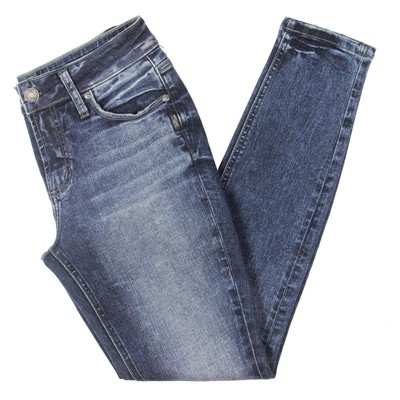 

Женские синие джинсы скинни Silver Jeans Co. Elyse Curvy Fit  BHFO 3136, Indigo, Elyse