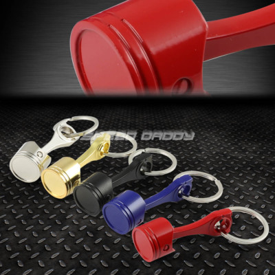 БОЛЬШОЙ ДВИГАТЕЛЬ ГОНОЧНОГО АВТОМОБИЛЯ ПОРШЕНЬ/ШТОК В СБОРЕ МЕТАЛЛИЧЕСКИЙ БРЕЛОК КОЛЬЦО ДЛЯ БРЕЛКА