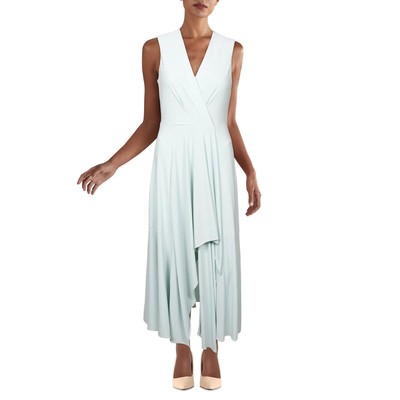 Женское зеленое макси-платье для коктейлей и вечеринок с стихарем BCBGMAXAZRIA, M BHFO 1266