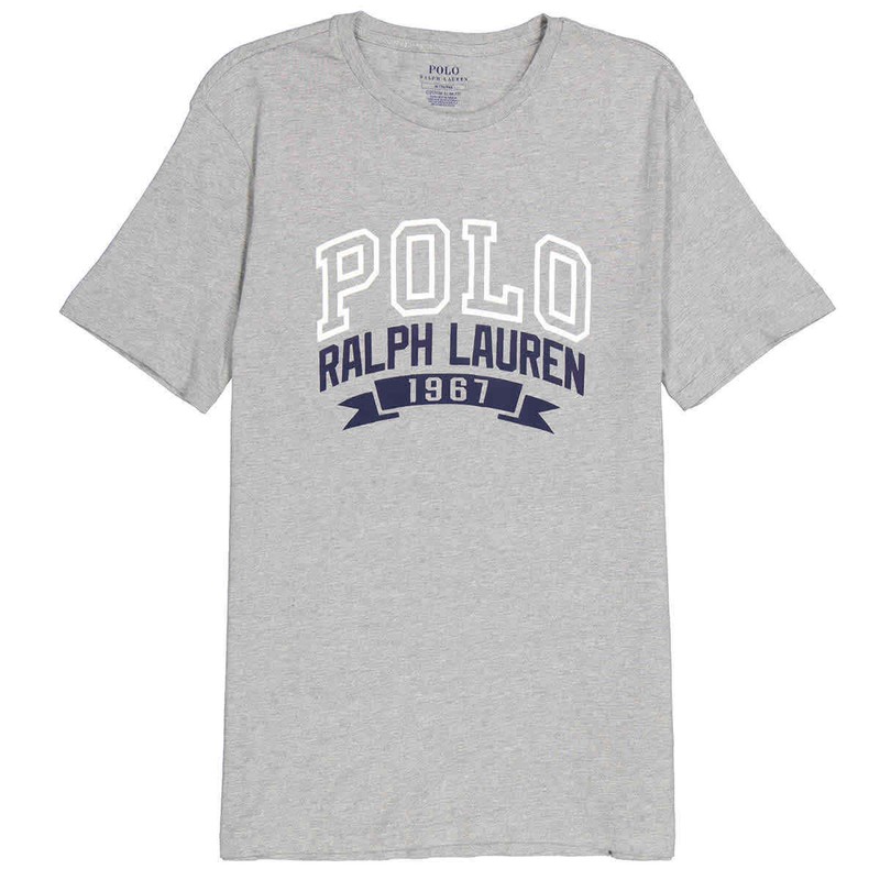 Polo Ralph Lauren Men Grey Graphic T-Shirt