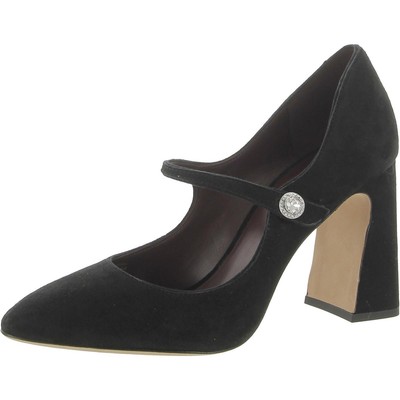 Kate Spade New York Женские туфли MAREN из черной замши на блочном каблуке 9 см (B, M) BHFO 4371