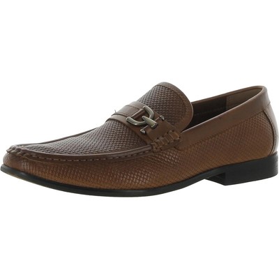 Мужские официальные мокасины Steve Madden из чиванской коричневой кожи, 9 Средний размер (D), BHFO 4372