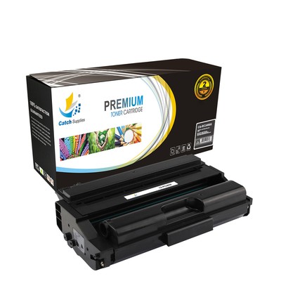2PK Black 406465Toner Cartridges for Ricoh Aficio SP 3400 3410 3500 3510 Series