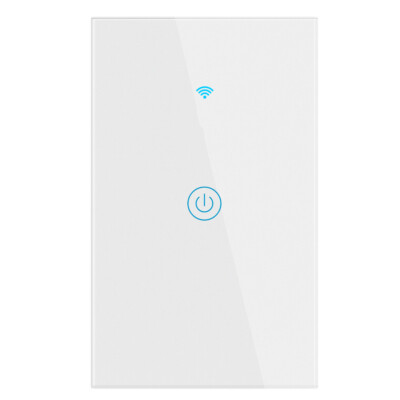 No Neutral Wire Required WiFi Touch Wall Switch Smart Life For Google Alexa US