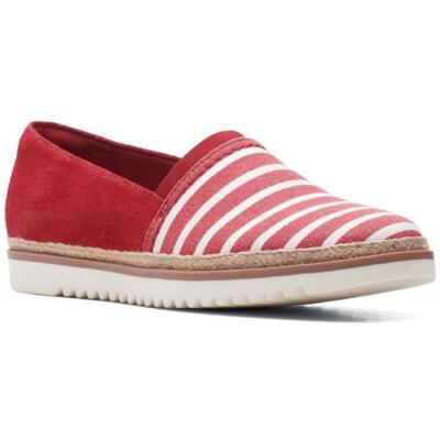 

Женские замшевые эспадрильи без шнуровки Clarks Serena Paige Comfort BHFO 0456, Serena Paige