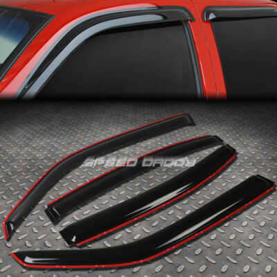 ДЛЯ 06-10 CHARGER LX 4ШТ ДЫМЧАТЫЙ КОЗЫРЕК ДЛЯ ЗАЩИТЫ ОТ СОЛНЦА, ВЕТРА и ДОЖДЯ