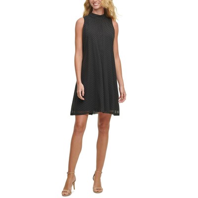 

Женское черное вечернее короткое мини-платье без рукавов Tommy Hilfiger  BHFO 7599, Черный