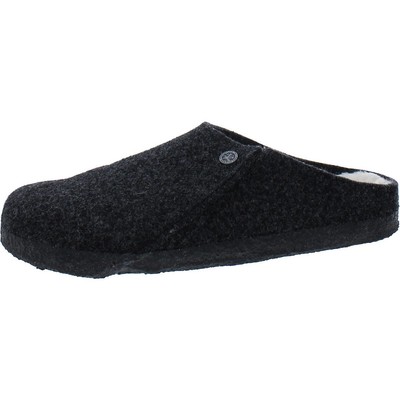 

Мужские черные шлепанцы без шнуровки Birkenstock на плоской подошве 45, средние (D) BHFO 0960, Черный, BHFO