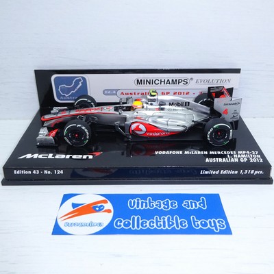 1:43 McLaren Mercedes MP4-27 2012 Australian GP Hamilton
