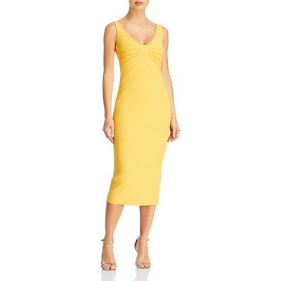 

Желтое эластичное вечернее платье Chiara Boni для женщин Ires  44 BHFO 7320, Marigold